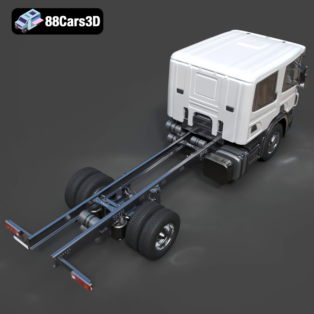 Scania P310 Crew Cab Chassis Truck 2011