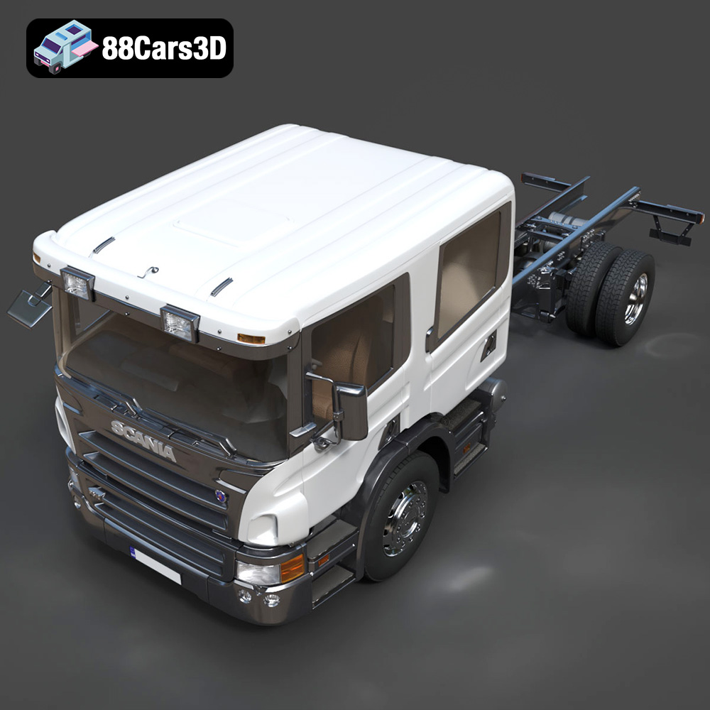 Scania P310 Crew Cab Chassis Truck 2011