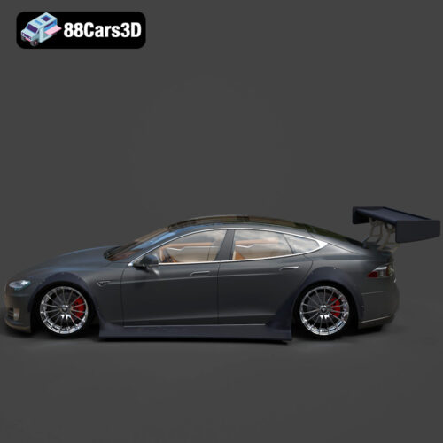 Tesla Model S Street Race