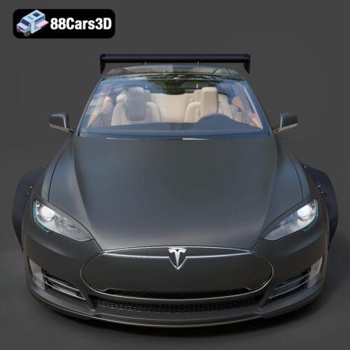 Tesla Model S Street Race