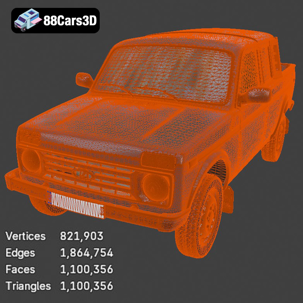VAZ Lada Niva 4x4 2329 Pickup 2015