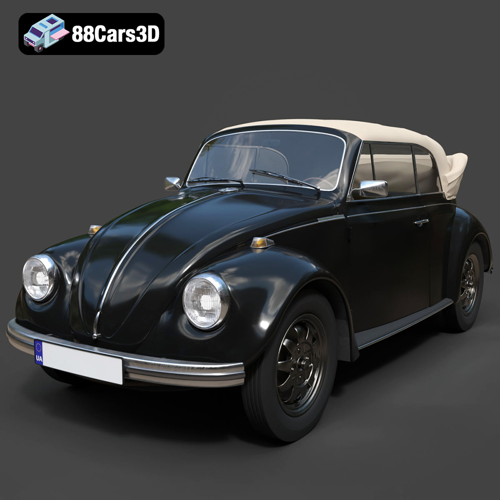 Volkswagen Beetle Mk1f Convertible 1975