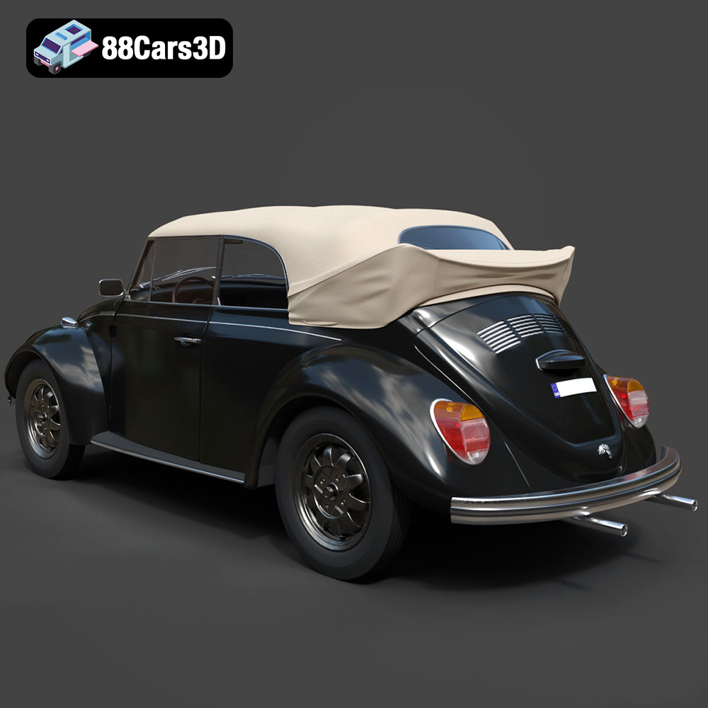 Volkswagen Beetle Mk1f Convertible 1975
