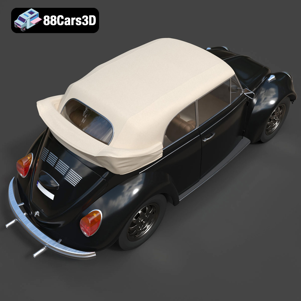 Volkswagen Beetle Mk1f Convertible 1975