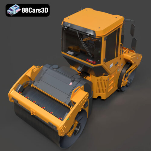 Articulated Tandem Road Roller Dusty