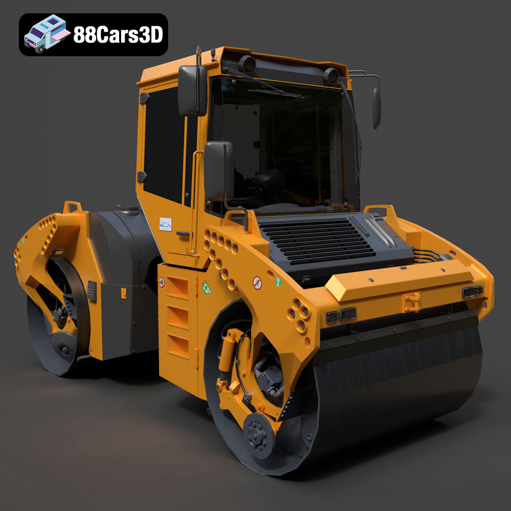 Articulated Tandem Road Roller Dusty