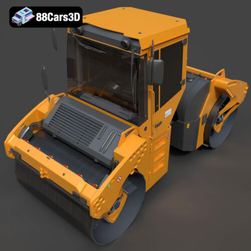 Articulated Tandem Road Roller Dusty