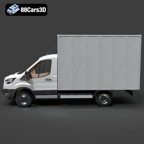 Ford Transit Camion 2008 3D Model Download STL FBX OBJ GLB Blend - Gallery Image 7 Ford Transit Camion 2008
