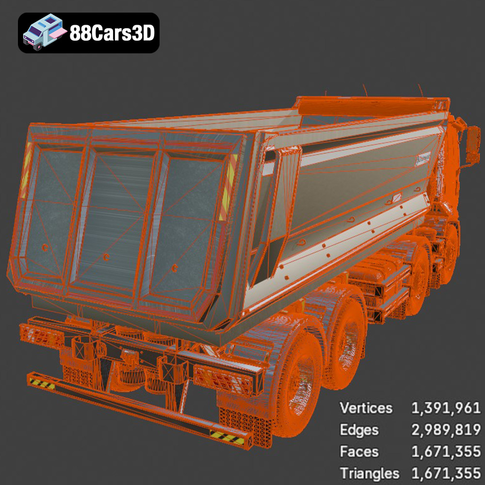 Ford Trucks 4142D DC Dump Truck