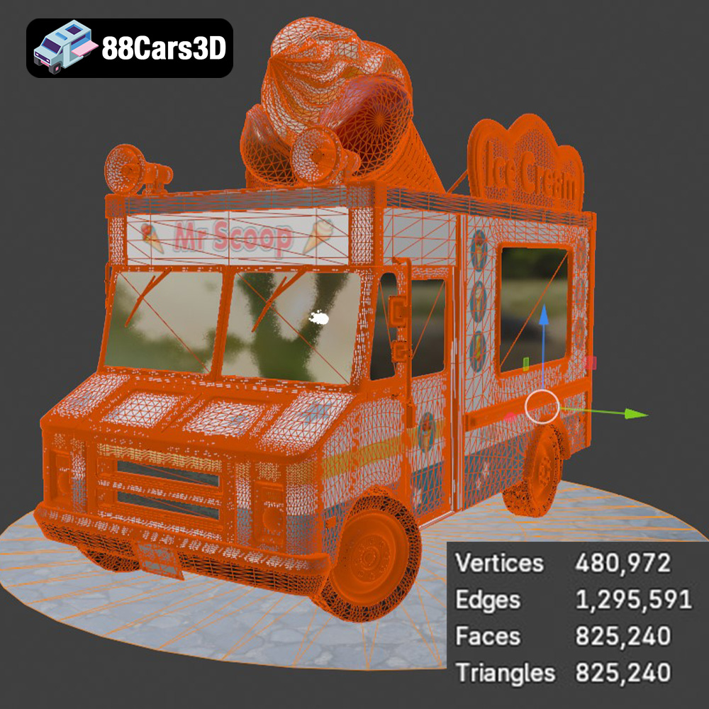 Classic Ice Cream Truck