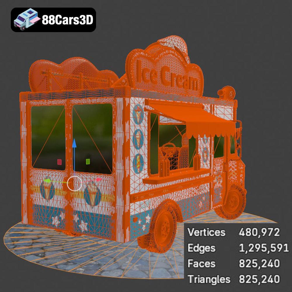 Classic Ice Cream Truck