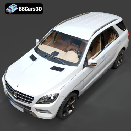 Mercedes-Benz AMG-08 3D Model Download STL FBX OBJ GLB Blend - Gallery Image 3 Mercedes-Benz AMG-08