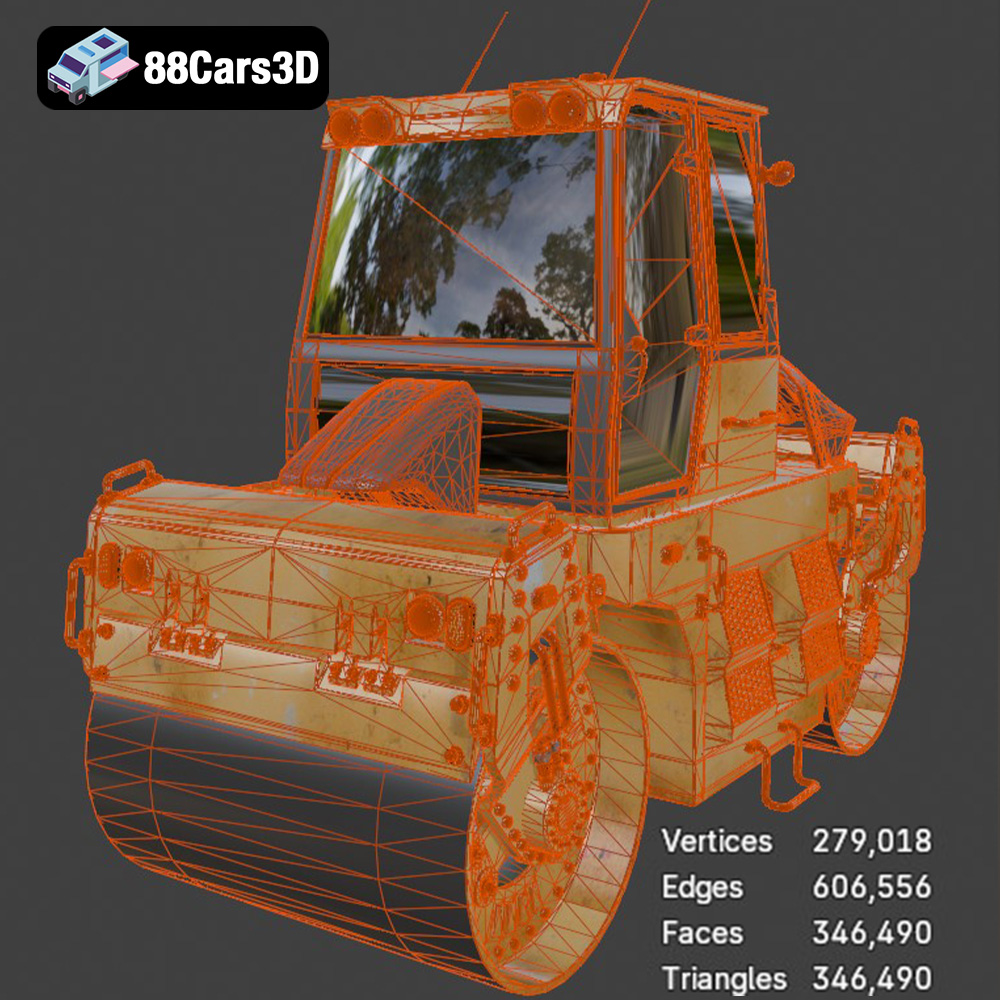 Road Roller Vibratory Tandem
