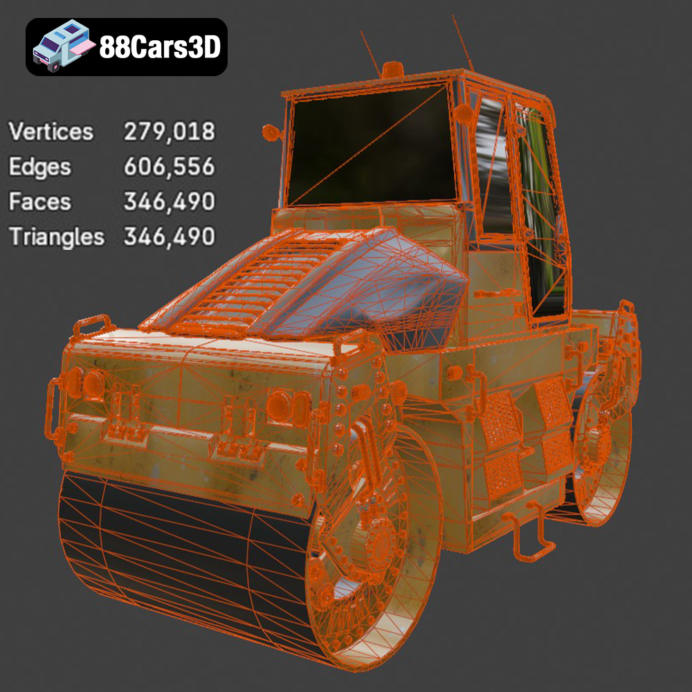 Road Roller Vibratory Tandem