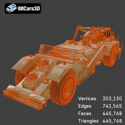 Wheel Tractor Scraper