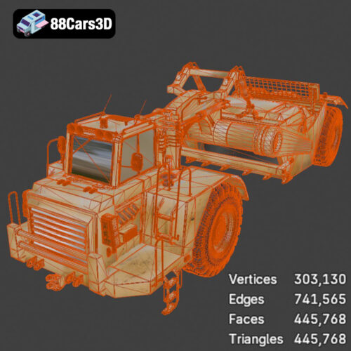 Wheel Tractor Scraper