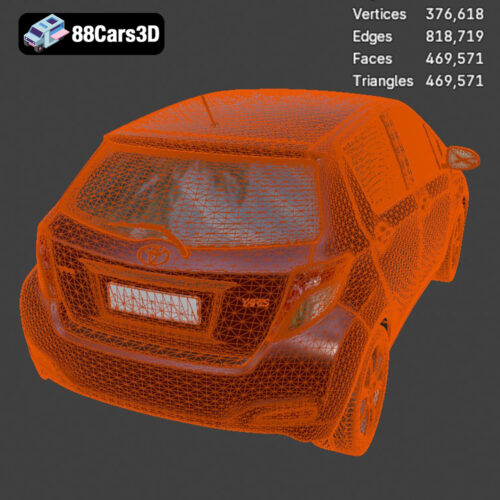 Toyota Yaris 5D 2012