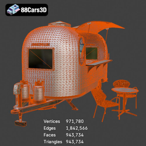 Bar Car 2013 3D Model Download STL FBX OBJ GLB Blend - Gallery Image 7 Bar Car 2013