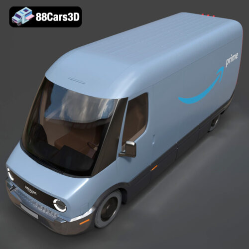 Rivian Amazon Delivery Van