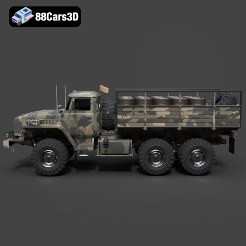 Soviet Ural 4320 MOD A
