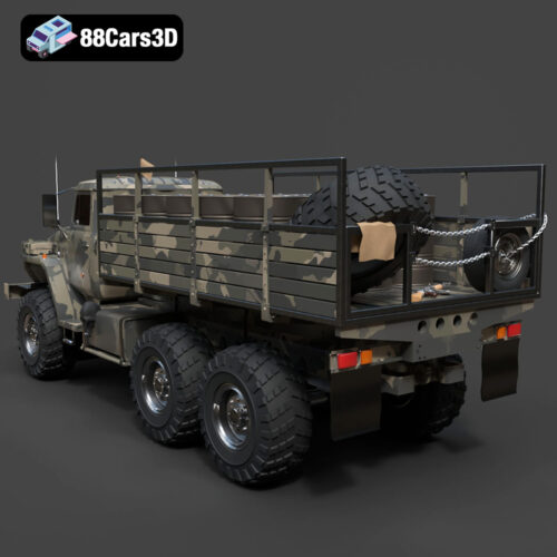 Soviet Ural 4320 MOD A