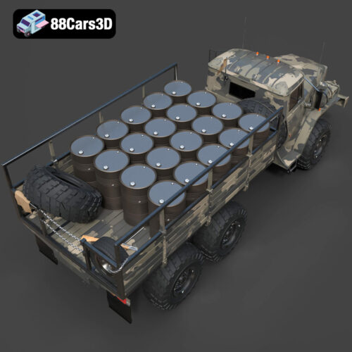 Soviet Ural 4320 MOD A