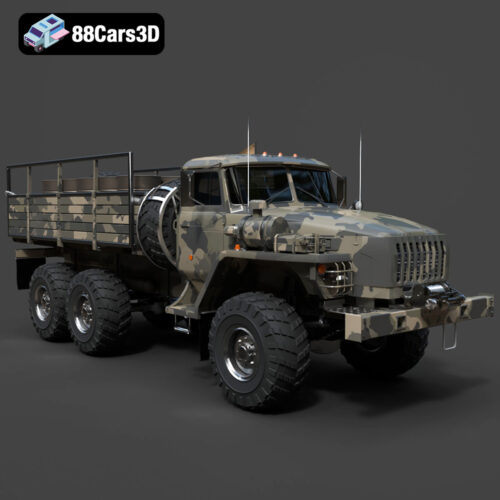 Soviet Ural 4320 MOD A