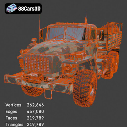 Soviet Ural 4320 MOD A