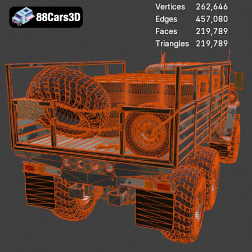 Soviet Ural 4320 MOD A