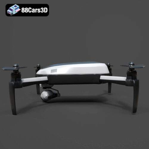 Animated Drone With Camera