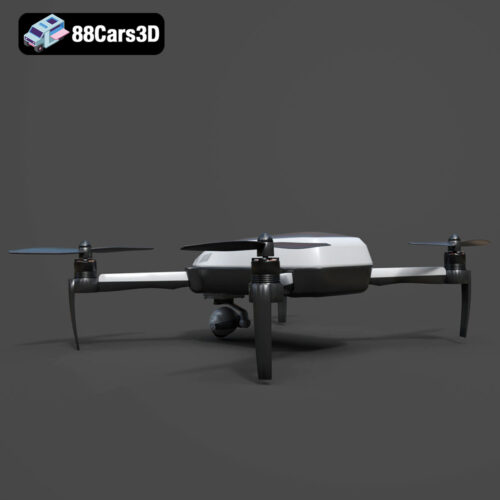 Animated Drone With Camera