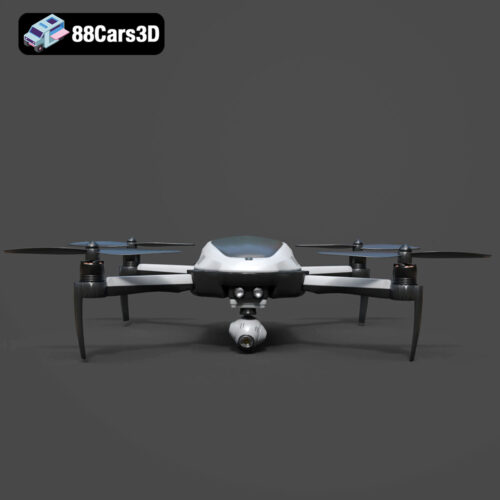 Animated Drone With Camera