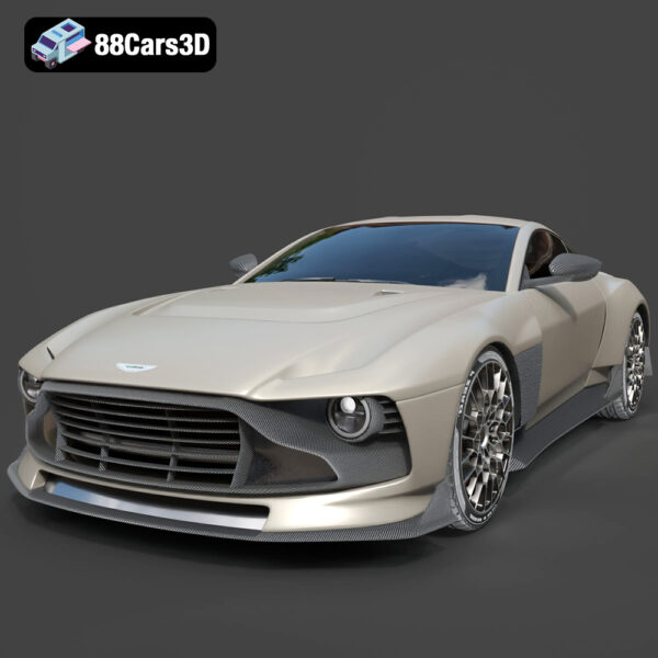 Aston Martin 2020 3D Model Download STL FBX OBJ GLB Blend - Gallery Image 1 Aston Martin 2020