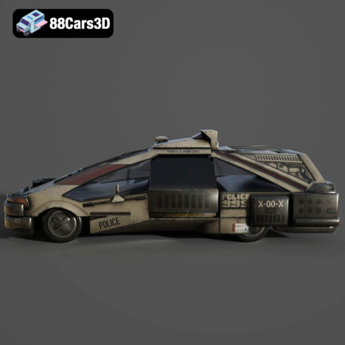 Blade Runner Ground Police Car 1982