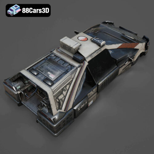 Blade Runner Ground Police Car 1982