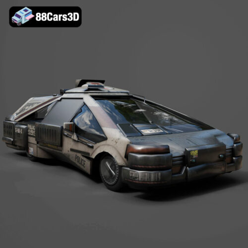 Blade Runner Ground Police Car 1982