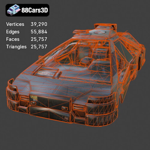 Blade Runner Ground Police Car 1982