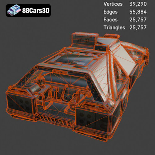 Blade Runner Ground Police Car 1982