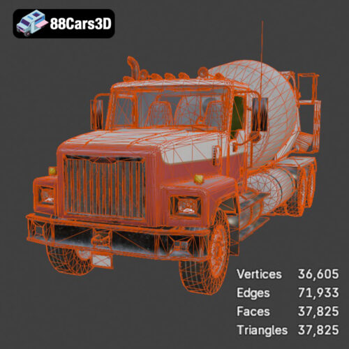 Classic Mixer Truck