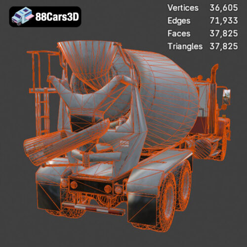 Classic Mixer Truck