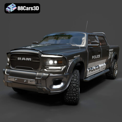 Dodge RAM 2500 2023 Police Car