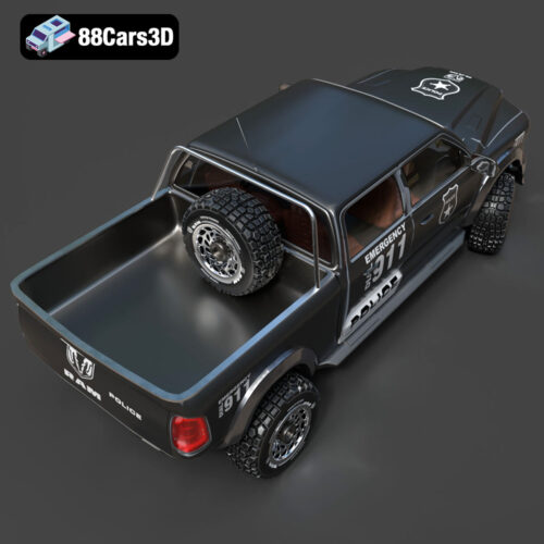 Dodge RAM 2500 2023 Police Car