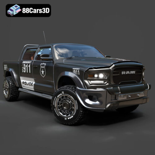 Dodge RAM 2500 2023 Police Car