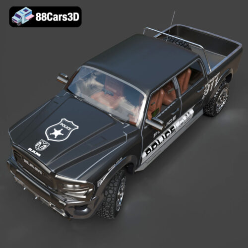 Dodge RAM 2500 2023 Police Car