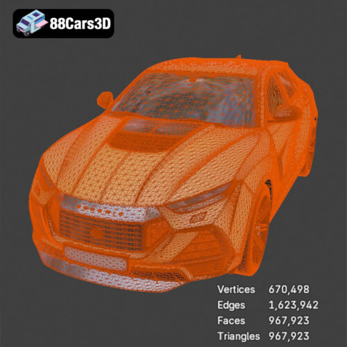 Generic Sport SUV Coupe 2019