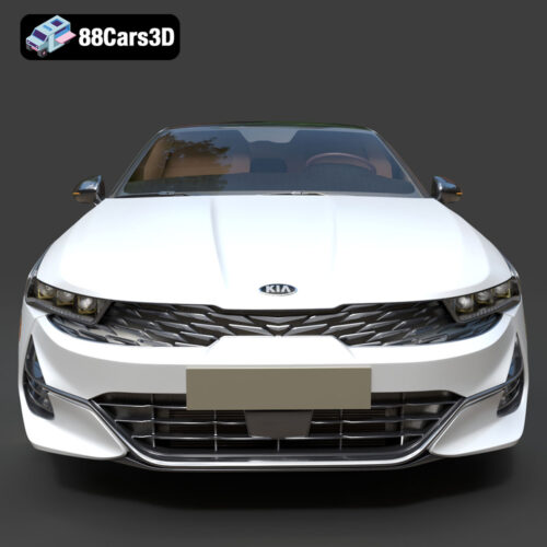 Kia K5 2021 3D Model Download STL FBX OBJ GLB Blend - Gallery Image 5 Kia K5 2021