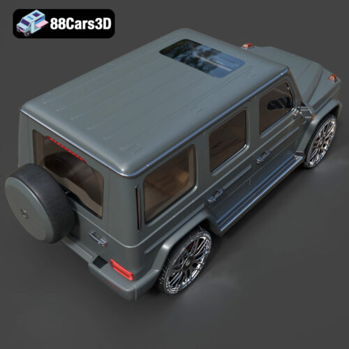 Mercedes-Benz G63 3D Model Download STL FBX OBJ GLB Blend - Gallery Image 4 Mercedes-Benz G63