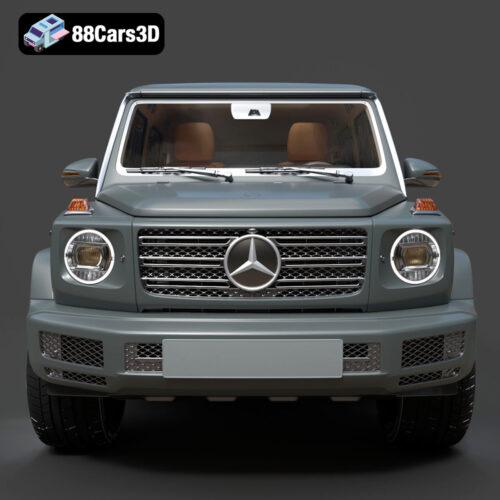 Mercedes-Benz G63 3D Model Download STL FBX OBJ GLB Blend - Gallery Image 5 Mercedes-Benz G63