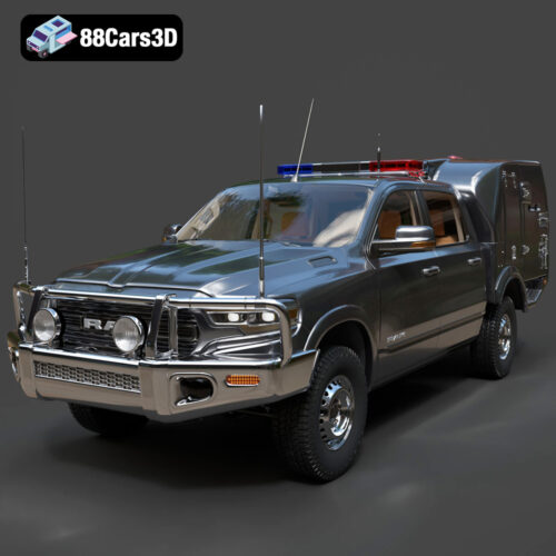 Dodge RAM 1500 Police Paddy Wagon Rigged