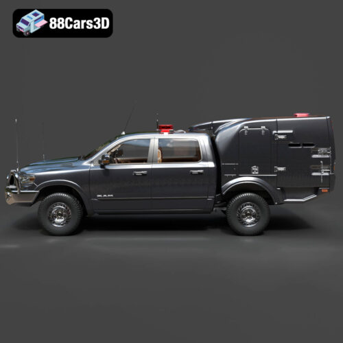 Dodge RAM 1500 Police Paddy Wagon Rigged